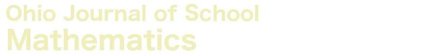 Ohio Journal of School Mathematics Logo